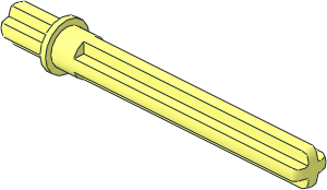 Technic Axle  5.5 with Stop Type 2