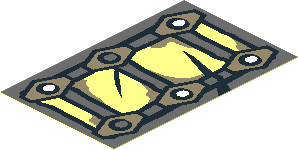 Sticker  2.6 x  1.6 with Book Cover Moria Chronicles (Back)