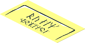 Sticker  1.9 x  3.9 with Large Runes