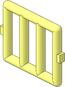 Bar  1 x  4 x  3 Window