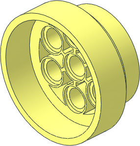 Wheel Rim 16 x 31 with 6 Pegholes