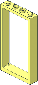 Door  1 x  4 x  6 Frame