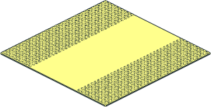Baseplate 32 x 32 Road 9-Stud Straight