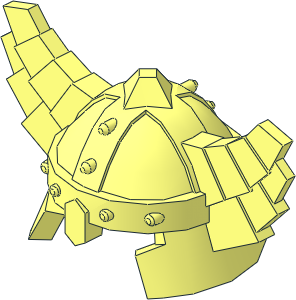 Minifig Helmet Cap with Wings