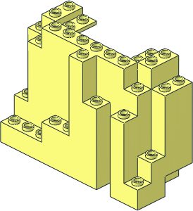 Panel  4 x 10 x  6 Rock Rectangular