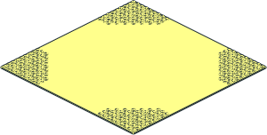 Baseplate 32 x 32 Road 9-Stud Landing Pad