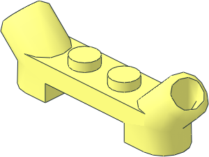Plate  1 x  2 with Exhaust Ports