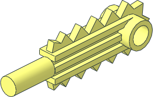 Minifig Chainsaw Blade