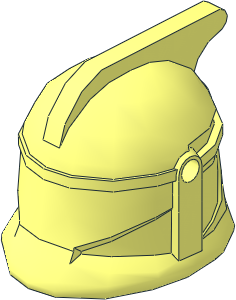Minifig Helmet SW Clone Trooper Phase I