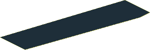 Sticker  4.0 x  1.0 Diagonal Stripe Up Right