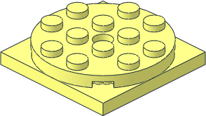 Turntable  4 x  4 x  0.667 (Complete)