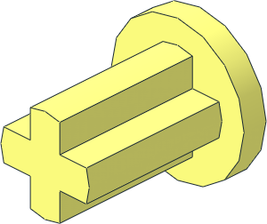 ~Motor Windup  2 x  4 x  2.333 Axle