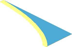 Sticker  1.5 x  3.8 with Dark Azure Volkswagen Left Side Window Shape