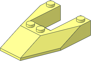 Wedge  6 x  4 without Stud Notches