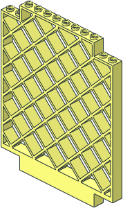 Panel 12 x  1 x 12 Lattice