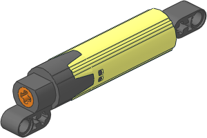 Technic Linear Actuator  8 x  2 x  2 (Contracted)