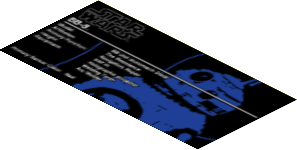 Sticker  5 x 10 with UCS BB-8