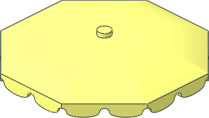 Umbrella  8 x  8 with Curved Tabs