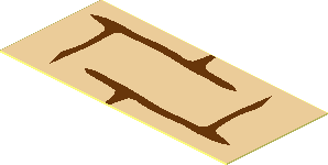 Sticker  0.8 x  1.9 with Bricks