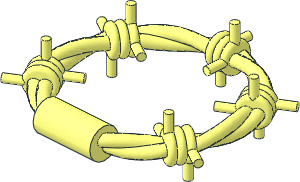 Minifig Barbed Wire Loop