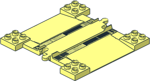 Duplo Train Track Level Crossing Duplo Train Track Level Crossing