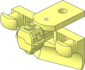 Train Buffer Beam with Plow and Sealed Magnet (Complete) Train Buffer Beam with Plow and Sealed Magnet (Complete)