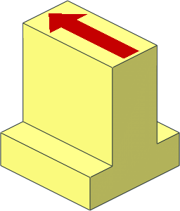 Duplo Train Track Point Lever with Single-Ended Arrow Pattern Duplo Train Track Point Lever with Single-Ended Arrow Pattern