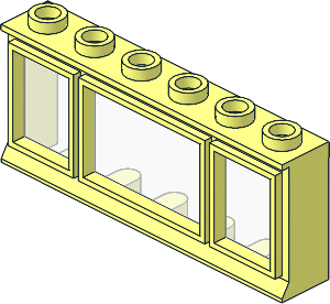 Window  1 x  6 x  2 Classic with Short Sill (Complete)