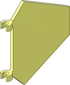 Flag  5 x  6 with Thick C-Clip