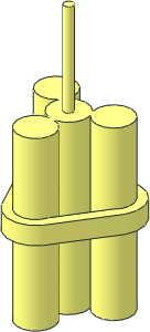 Minifig Dynamite Sticks Bundle