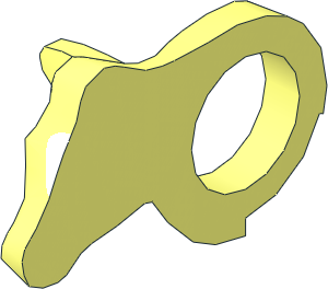 ~Animal Cow Head Right with White Eye and Blaze Pattern ~Animal Cow Head Right with White Eye and Blaze Pattern