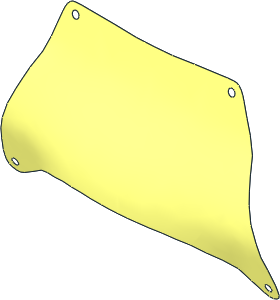 Sail 28 x 17 Trapezoidal (Formed Shape 2)