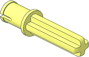 Technic Axle Pin Long without Friction with  2L Axle