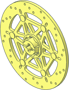 Technic Brake Disc  6 x  6