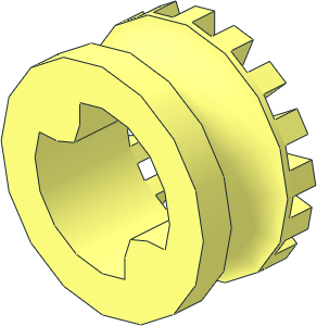 Technic Bush  1/2 Type 2