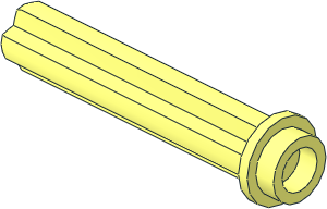 Technic Axle  3 with Stud