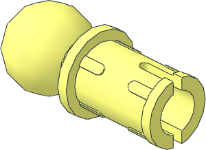 Technic Pin Towball with Friction
