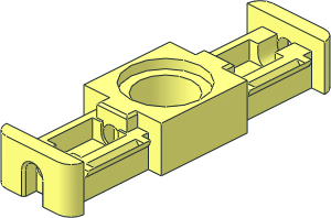 ~Technic Flex-System Pin Connector Double Bottom