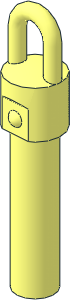 Minifig Weapon Nunchaku Handle