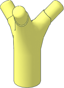 Bar  1 L with Three Prongs