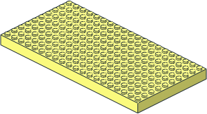 Brick 10 x 20 without Underside Studs