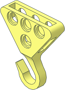 Technic Hook Large Metallic Technic Hook Large Metallic