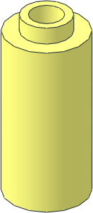 Brick  1 x  1 x  1.667 Round