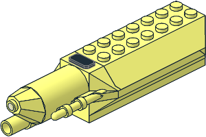 Electric Light & Sound Brick  4 x 12 x  2 Laser Drill