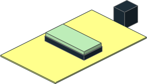 ~Electric Mindstorms RCX Module - Circuit Board with AC Socket (Needs Work)