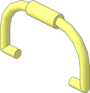 Handle for Baskets and Bucket  2 x  2