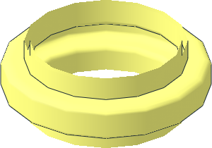 ~Technic Ribbed Hose Mid Segment