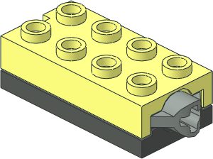 Electric Brick  2 x  4 Sensor Touch