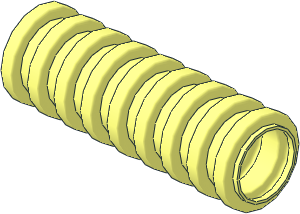 Technic Ribbed Hose  3L