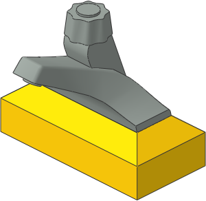 ~_Tap 1 x 2 Yellow/Grey (Obsolete) ~_Tap 1 x 2 Yellow/Grey (Obsolete)